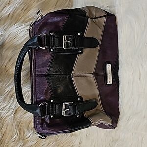 Tas Steve Madden Purple, Black and Grey Purse